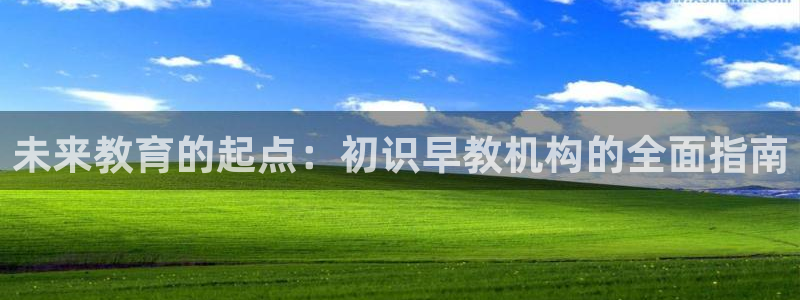 天顺娱乐鞘32oo59窍缸：未来教育的起点：初识早教机构的全面指南