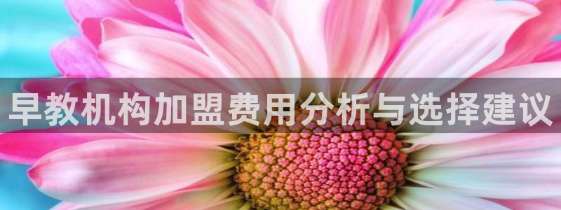 天顺娱乐叧q96303：早教机构加盟费用分析与选择建议