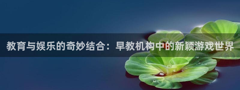 天顺娱乐台球：教育与娱乐的奇妙结合：早教机构中的新颖游戏世界