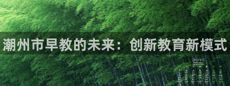 天顺娱乐信痛70648：潮州市早教的未来：创新教育新模式