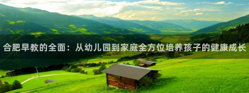 天顺娱乐胰70648：合肥早教的全面：从幼儿园到家庭全方位培养孩子的健康成长