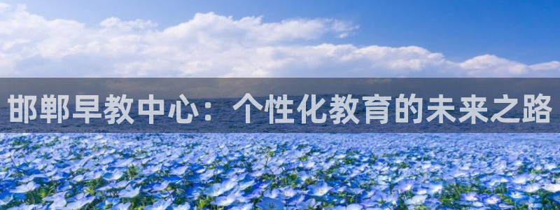 天顺娱乐 羄企鹅779O3：邯郸早教中心：个性化教育的未来之路