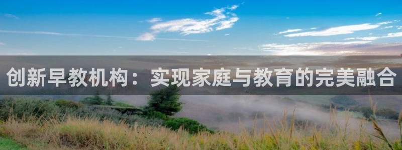 天顺娱乐况333OO：创新早教机构：实现家庭与教育的完美融合