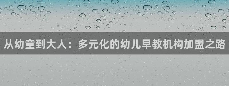 天顺娱乐舞厅：从幼童到大人：多元化的幼儿早教机构加盟之路