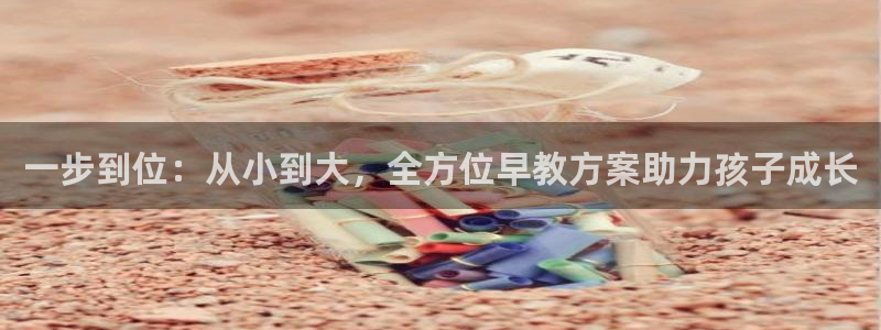 天顺娱乐主管可：一步到位：从小到大，全方位早教方案助力孩子成长